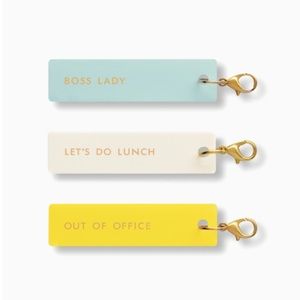 NIB Kate Spade Boss Lady Charm Set